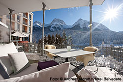 Hotel Belvedere in Scuol
