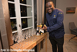 Erstes Ambassade-Dîner im Gourmet-Restautaurant "Schote"