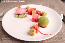 Marco Wahl kocht im Restaurant Sawito